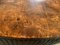 Grande Table Ovale à Rallonge en Chêne avec Plateau en Placage de Noyer 56