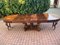 Large Early 20th Century Extendable Oval Table in Oak with Burl Walnut Veneer Top 25