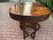 Large Early 20th Century Extendable Oval Table in Oak with Burl Walnut Veneer Top 12