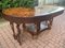 Large Early 20th Century Extendable Oval Table in Oak with Burl Walnut Veneer Top 8