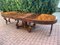 Large Early 20th Century Extendable Oval Table in Oak with Burl Walnut Veneer Top 15