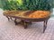 Large Early 20th Century Extendable Oval Table in Oak with Burl Walnut Veneer Top 37