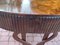 Großer Ausziehbarer Ovaler Tisch aus Eiche, Frühes 20. Jh., Platte aus Wurzelholzfurnier 62