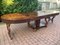 Large Early 20th Century Extendable Oval Table in Oak with Burl Walnut Veneer Top 32