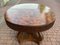 Großer Ausziehbarer Ovaler Tisch aus Eiche, Frühes 20. Jh., Platte aus Wurzelholzfurnier 39