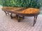 Large Early 20th Century Extendable Oval Table in Oak with Burl Walnut Veneer Top 27
