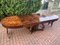 Großer Ausziehbarer Ovaler Tisch aus Eiche, Frühes 20. Jh., Platte aus Wurzelholzfurnier 16