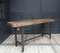 Vintage Workbench Console Table, 1920s 25