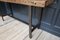 Vintage Workbench Console Table, 1920s, Image 19