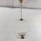 Lámpara de techo Mid-Century de cristal de Murano de Barovier & Toso, años 50, Imagen 2