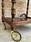 Mid-Century French Wooden Bar Cart Trolley, 1950s, Image 13