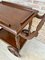 Mid-Century French Wooden Bar Cart Trolley, 1950s, Image 9