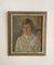 Ritratto di giovane donna, anni '20, Olio su tela, con cornice, Immagine 1