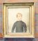 English Artist, Portrait of a Young Boy, 1800s, Watercolor, Framed 1