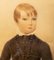 English Artist, Portrait of a Young Boy, 1800s, Watercolor, Framed 6