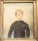 English Artist, Portrait of a Young Boy, 1800s, Watercolor, Framed 3