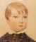 Englischer Künstler, Porträt eines Jungen, 1800er, Aquarell, gerahmt 7