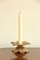 Vintage Brass Candleholder, Italy, 1940s, Image 6