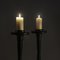 Brutalist Wrought Iron Candleholders, Set of 2 7
