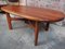 Mid-Century Solid Teak Coffee Table from Dyrlund, 1970s, Image 1