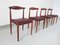 Sculptural Dining Chairs by Vamo Sønderborg, 1960s, Set of 4 3