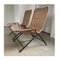 Rattan Model 587 Lounge Chairs by Dirk Van Sliedregt for Gebr. Jonkers, 1950s, the Netherlands, Set of 2 4