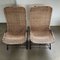 Rattan Model 587 Lounge Chairs by Dirk Van Sliedregt for Gebr. Jonkers, 1950s, the Netherlands, Set of 2 5