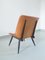 Scandinavian Leather Easy Chair in the style of Ilmari Tapiovaara, 1950s 7
