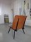 Easy Chair Scandinave en Cuir dans le style d'Ilmari Tapiovaara, 1950s 9
