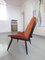 Scandinavian Leather Easy Chair in the style of Ilmari Tapiovaara, 1950s 11