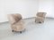 Lounge Chairs in Sheepskin by Carl-Johan Boman for Oy Boman Ab, Finland, 1949, Set of 2 8