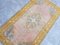 Vintage Muted Yellow Pink Rug, 1960s 10