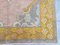 Vintage Muted Yellow Pink Rug, 1960s 7
