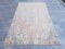 Rustic Turkish Neutral Pink Oushak Rug, 1960s 1