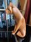 Perro de cuero hecho a mano de Deru, Alemania, años 60, Imagen 3