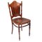 Vienna Chair in Turned and Stained Wood by Jacob & Josef Kohn, 1875, Image 1