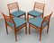 Esszimmerstühle aus Teak von Erling Torvids für Soro Möbelfabrik, 1965, 4er Set 4