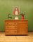 Viktorianisches Housekeepers Sideboard aus Kiefernholz mit Schrank und Schubladen 27