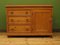 Victorian Pine Housekeepers Sideboard with Cupboard and Drawers 7