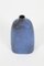 Mid-Century Blue Ceramic Vase attributed to Karin Björquist for Gustavsbjerg, 1960s 3