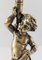 19th Century French Silvered Bronze Putti Form Candleholders, Set of 2, Image 11