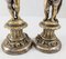 Candelabros franceses con forma de putti de bronce plateado, siglo XIX. Juego de 2, Imagen 15