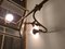 Lámpara de araña modernista tardía de bronce y vidrio, Imagen 7