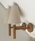 Sweden Minimalist Pine Wall Lamps from Solbacken, 1970s, Set of 2, Image 3