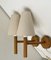 Sweden Minimalist Pine Wall Lamps from Solbacken, 1970s, Set of 2, Image 1