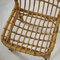 Italian Bamboo Chairs in the style of Albini, 1960s, Set of 4, Image 9
