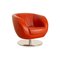 Pearl Leather Armchair in Red from Koinor 1