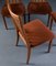 Vintage Fresco Esszimmerstühle aus massivem Teak von G-Plan, 4er Set 5