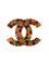 Gripoix Stone Cc Mark Brooch i Gold from Chanel, 1995, Image 1