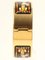 Loquet Emaille Armreif Uhr in Gold & Schwarz von Hermes 3
